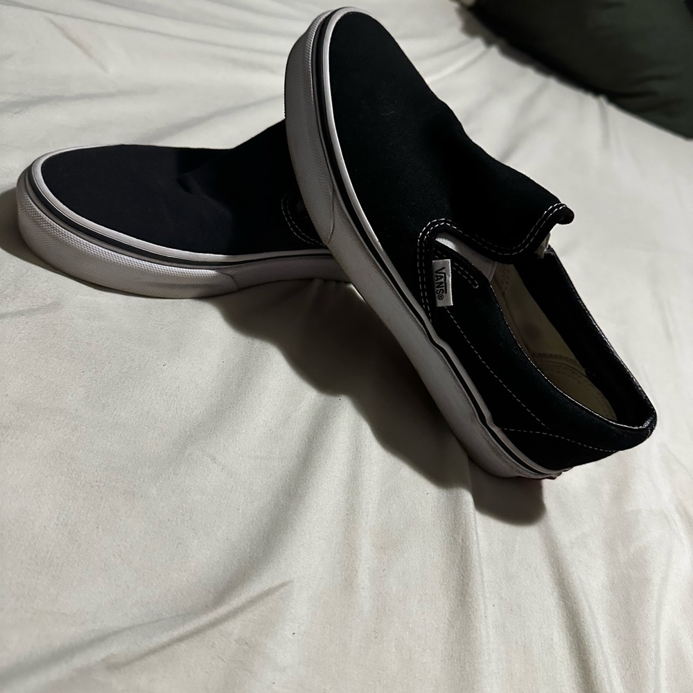 Vans Men's Black Slip-On Shoes